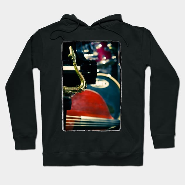 Jazz Quartet Hoodie by cinema4design